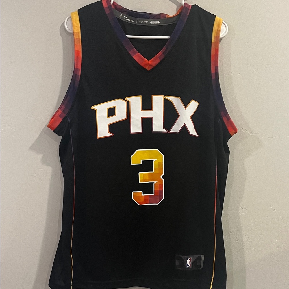Fanatics BEAL Black and Purple Basketball Jersey Bradley Beal #3